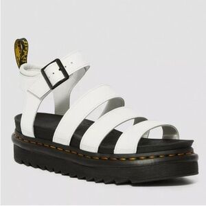 Dr Martens Blaire hydro leather strap platform sandal